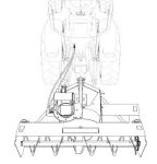 Снегоротор VESCOS для трактора МТЗ-82.1